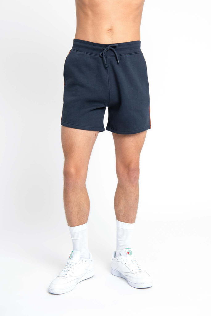 Mens navy jersey discount shorts